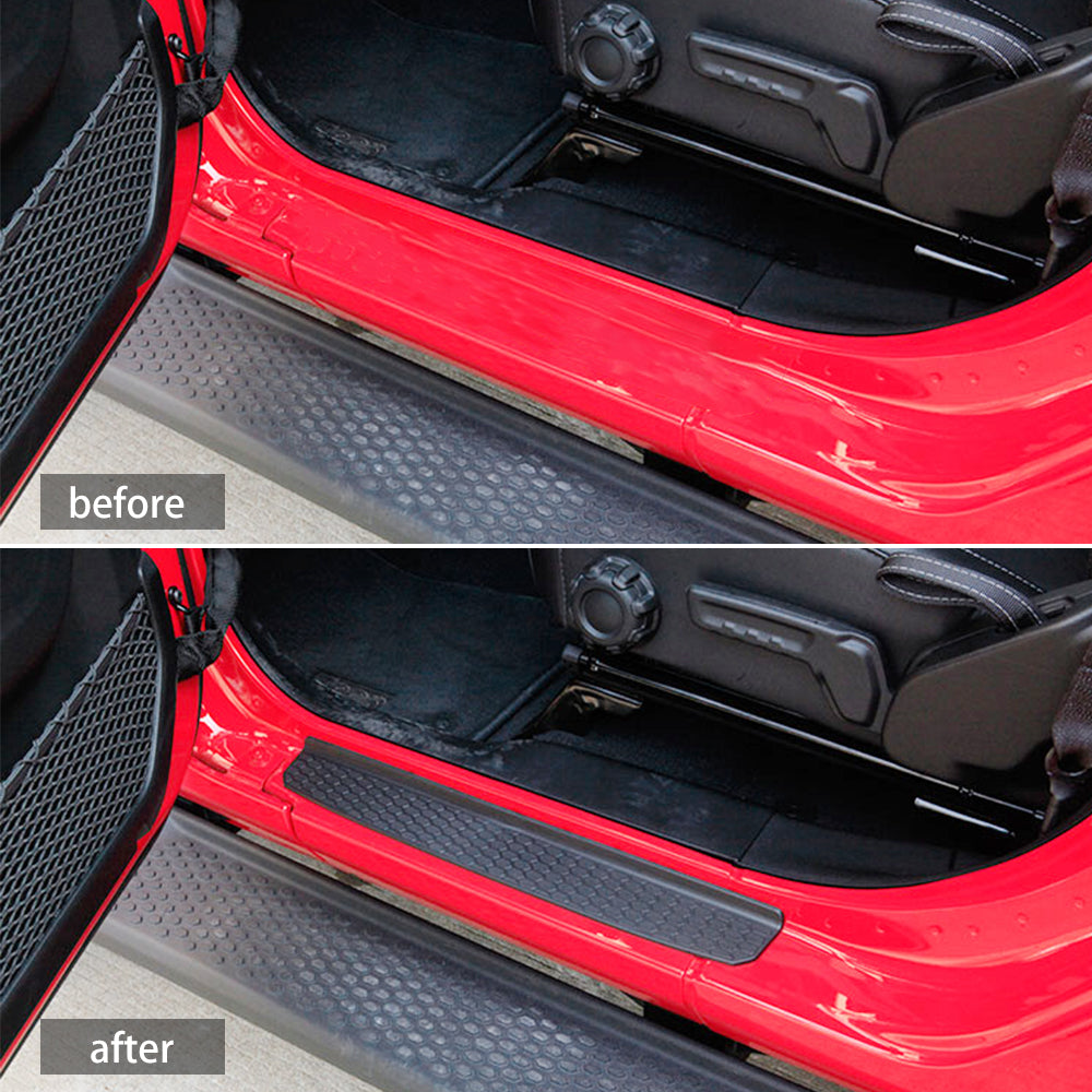 2020 jeep wrangler door deals sill guards