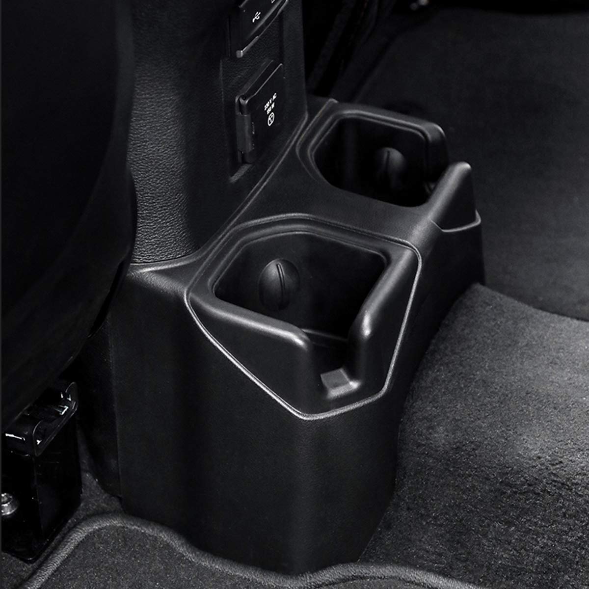 Cup Holder Coaster For 2018-2023 Jeep Wrangler / Gladiator Console Liner  Insert