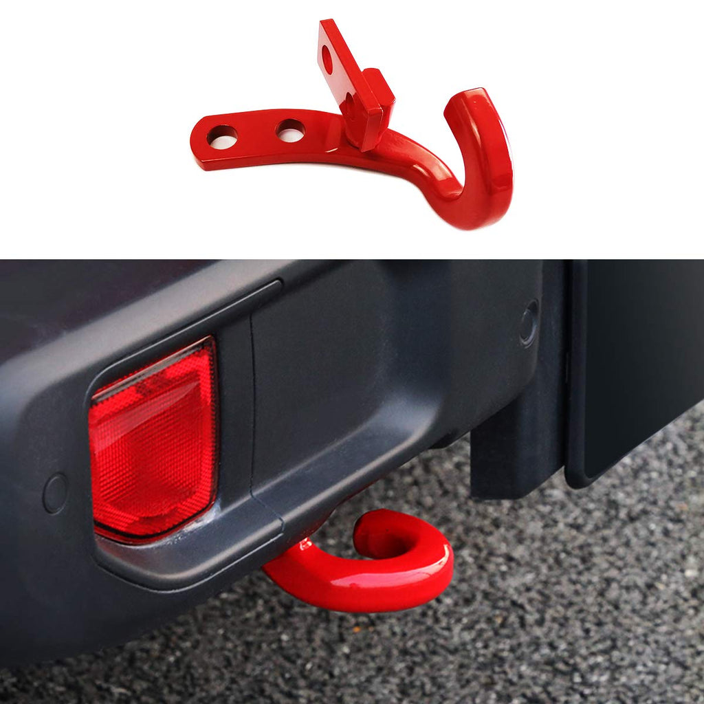 Left Rear Tow Hook Trailer Hitch Receiver Offroad Towing for 2018 2019 Jeep  Wrangler JL JLU by XBEEK